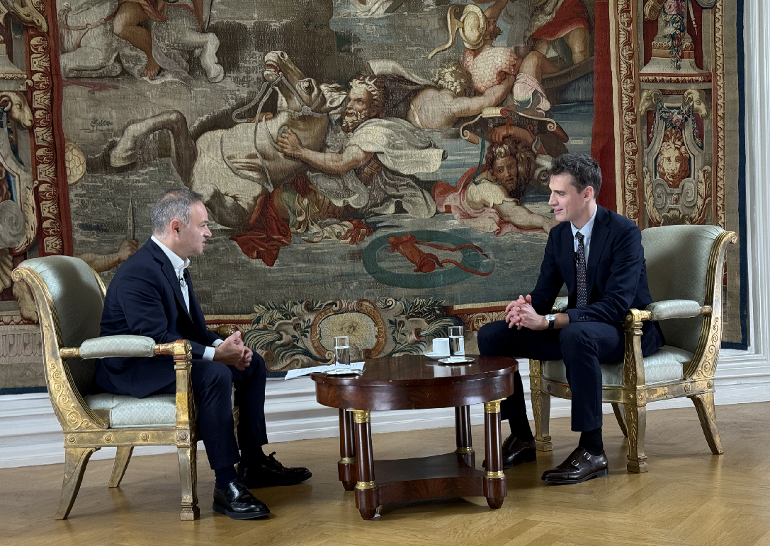 Ο ηγέτης της ευρωπαϊκής τεχνητής νοημοσύνης, Arthur Mensch, CEO της Mistral AI στην Αθήνα
